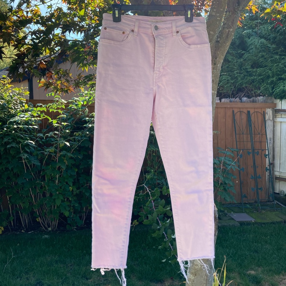 Levi's wedgie skinny distressed ankle baby pink - Picture 2 of 10